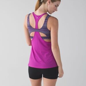 Lululemon All Sport Support Tank Ultra Violet